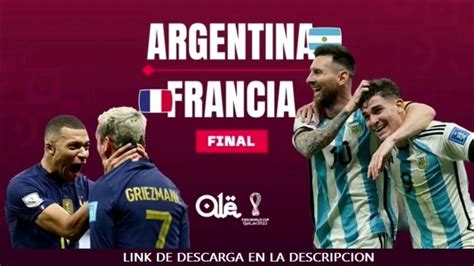 argentina vs francia partido completo latina